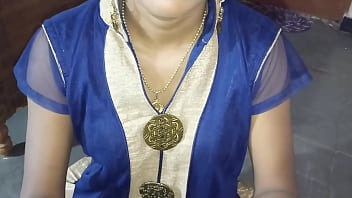 Neibhour Desi girl having sex in blue panjabi dress